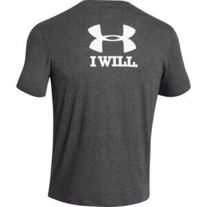 UA Camp T SS - Graphite (040)